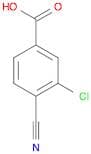 3-Chloro-4-cyanobenzoic acid