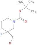 1-Boc-3-bromomethyl-3-fluoropiperidine