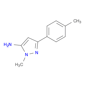1H-Pyrazol-5-amine, 1-methyl-3-(4-methylphenyl)-