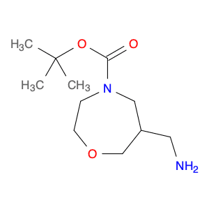 tert-Butyl 6-(aminomethyl)-1,4-oxazepane-4-carboxylate