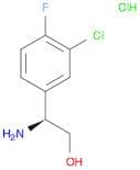 (2S)-2-Amino-2-(3-chloro-4-fluorophenyl)ethan-1-ol hcl