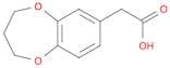 2H-1,5-Benzodioxepin-7-acetic acid, 3,4-dihydro-