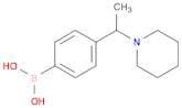 [4-(1-piperidin-1-ylethyl)phenyl]boronic acid