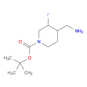 tert-Butyl 4-(Aminomethyl)-3-fluoropiperidine-1-carboxylate