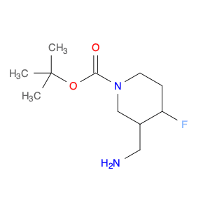 tert-Butyl 3-(aminomethyl)-4-fluoropiperidine-1-carboxylate