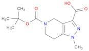 5-(tert-Butoxycarbonyl)-1-methyl-4,5,6,7-tetrahydro-1H-pyrazolo[4,3-c]pyridine-3-carboxylic acid