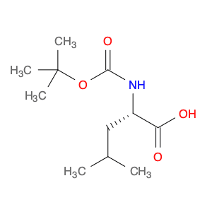 Leucine, N-[(1,1-dimethylethoxy)carbonyl]-