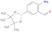 2-amino-5-(4,4,5,5-tetramethyl-1,3,2-dioxaborolan-2-yl)benzaldehyde
