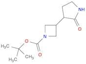 tert-Butyl 3-(2-oxopyrrolidin-3-yl)azetidine-1-carboxylate