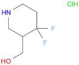(4,4-Difluoropiperidin-3-yl)methanol hydrochloride