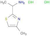 1-(4-methylthiazol-2-yl)ethanamine dihydrochloride