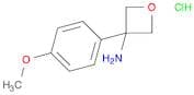 3-(4-Methoxyphenyl)-3-oxetanamine hydrochloride