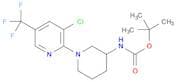 tert-Butyl (1-(3-chloro-5-(trifluoromethyl)pyridin-2-yl)piperidin-3-yl)carbamate
