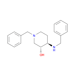 (3R,4R)-1-benzyl-4-(benzylamino)piperidin-3-ol
