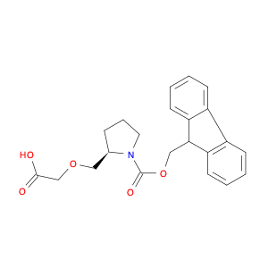 2-[[(2R)-1-(9H-fluoren-9-ylmethoxycarbonyl)pyrrolidin-2-yl]methoxy]acetic acid