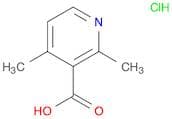 2,4-dimethylpyridine-3-carboxylic acid hydrochloride