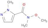 N-Methoxy-N,1-dimethyl-1H-pyrazole-5-carboxamide