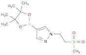 1-[2-(Methylsulfonyl)ethyl]-4-(4,4,5,5-tetramethyl-1,3,2-dioxaborolan-2-yl)-1h-pyrazole