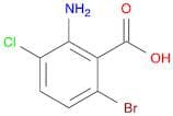 2-Amino-6-bromo-3-chlorobenzoic Acid