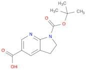 1-[(Tert-Butoxy)Carbonyl]-1H,2H,3H-Pyrrolo[2,3-B]Pyridine-5-Carboxylic Acid