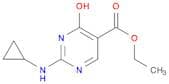 Ethyl 2-(cyclopropylamino)-4-hydroxypyrimidine-5-carboxylate