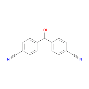 Benzonitrile, 4,4'-(hydroxymethylene)bis-