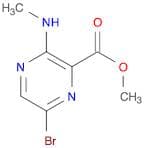 METHYL 6-BROMO-3-(METHYLAMINO)PYRAZINE-2-CARBOXYLA
