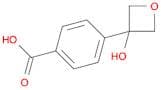 4-(3-Hydroxyoxetan-3-yl)benzoic acid