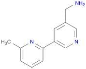 (6-Methyl-[2,3'-bipyridin]-5'-yl)methanamine