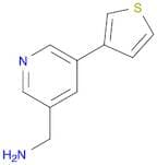 (5-(Thiophen-3-yl)pyridin-3-yl)methanamine