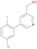 (5-(5-Chloro-2-fluorophenyl)pyridin-3-yl)methanol