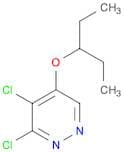 3,4-Dichloro-5-(pentan-3-yloxy)pyridazine