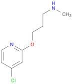 3-((4-Chloropyridin-2-yl)oxy)-N-methylpropan-1-amine