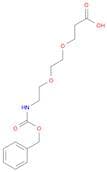 CBz-n-amido-peg2-acid