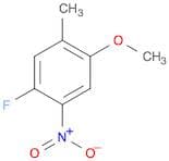 Benzene, 1-​fluoro-​4-​methoxy-​5-​methyl-​2-​nitro-