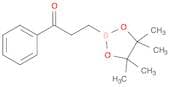 2-(Phenylcarbonyl)ethylboronic acid pinacol ester