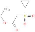 ethyl 2-cyclopropylsulfonylacetate