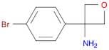 3-(4-Bromophenyl)oxetan-3-amine