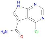 4-chloro-7H-pyrrolo[2,3-d]pyrimidine-5-carboxamide