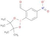 2-Formyl-4-nitrophenylboronic acid pinacol ester