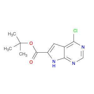 tert-Butyl 4-chloro-7H-pyrrolo[2,3-d]pyrimidine-6-carboxylate