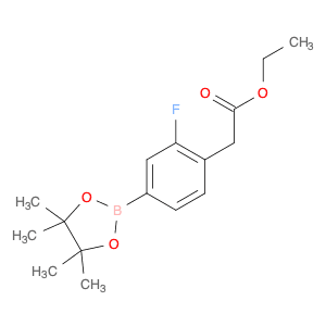 2-Fluoro-4-(4,4,5,5-tetramethyl-1,3,2-dioxaborolan-2-yl)-benzeneacetic acid, ethyl ester
