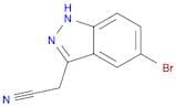 2-(5-Bromo-1H-indazol-3-yl)acetonitrile