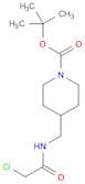 tert-Butyl 4-((2-chloroacetamido)methyl)piperidine-1-carboxylate
