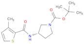 (S)-tert-Butyl 3-(3-methylthiophene-2-carboxamido)pyrrolidine-1-carboxylate