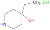 4-Piperidinol, 4-ethyl-, hydrochloride (1:1)