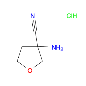 3-Aminotetrahydrofuran-3-carbonitrile hydrochloride