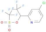 1-(4-Chloropyridin-2-yl)-2,2,2-trifluoroethyl trifluoromethanesulfonate