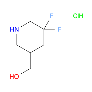 (5,5-difluoropiperidin-3-yl)methanol hydrochloride