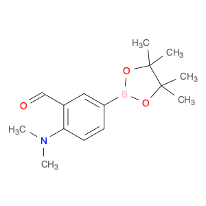 2-(Dimethylamino)-5-(4,4,5,5-tetramethyl-1,3,2-dioxaborolan-2-yl)-benzaldehyde
